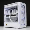 Flüssigkeits-CPU-Kühler Valkyrie VK-AIOV240W 240-mm-Radiator mit LCD
