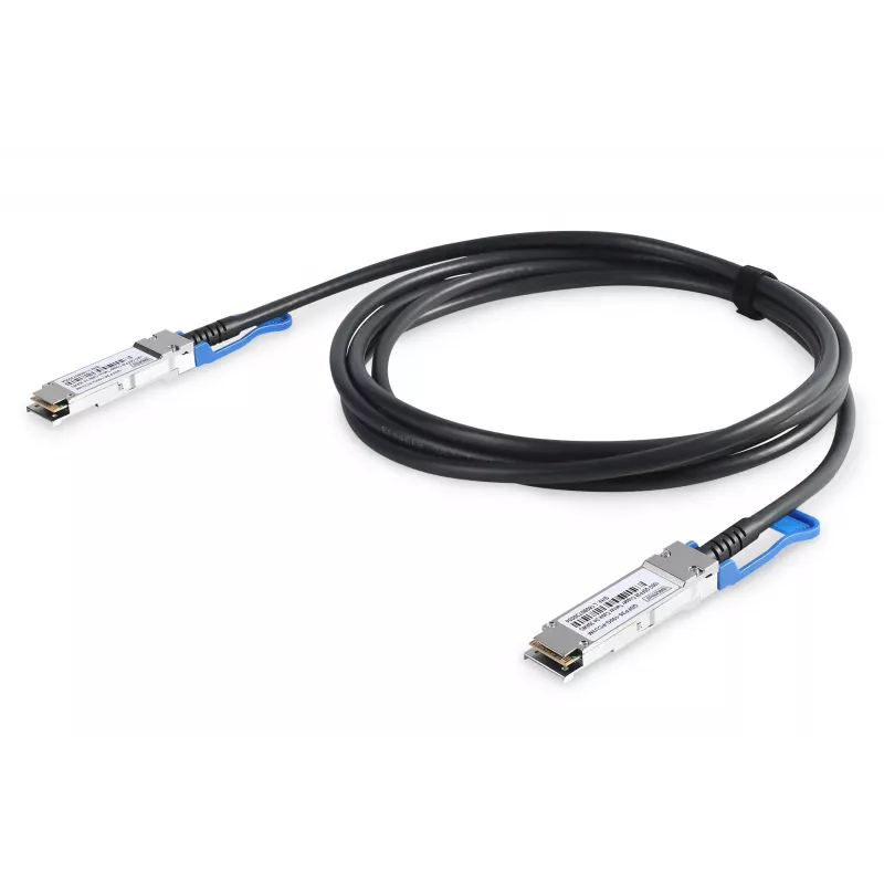 DAC-Kabel Digitus QSFP28 100G 3m Kabellänge 3m Anschluss QSFP28
