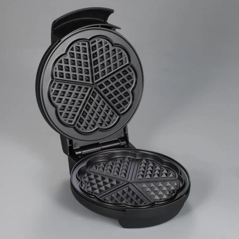 Severin WA 2103 Waffeleisen für 4 Waffeln 1200 W Schwarz, Silber