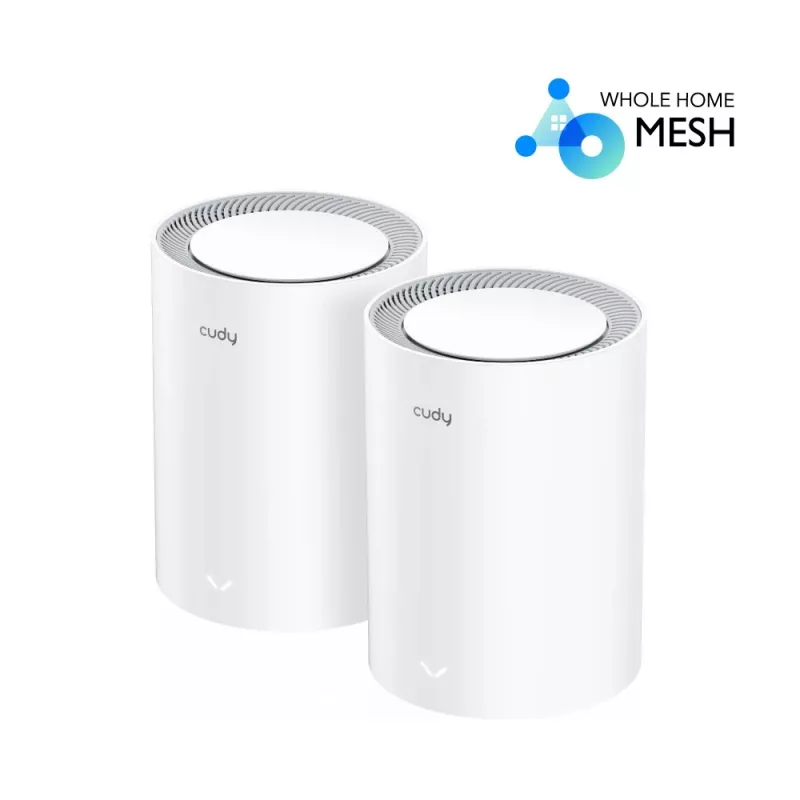Mesh-System Cudy AX1800 Dualband 2,4 GHz 5 GHz Wi-Fi 6