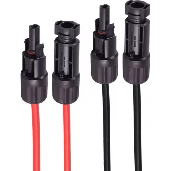 shiverpeaks ®-PV4 Extension, 4mm², 2-teiliges Set Rot/schwarz, 20m (BS02-320916)
