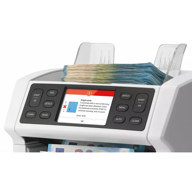 Banknotenzählmaschine Safescan 2850 Weiß LCD AC 110-240V