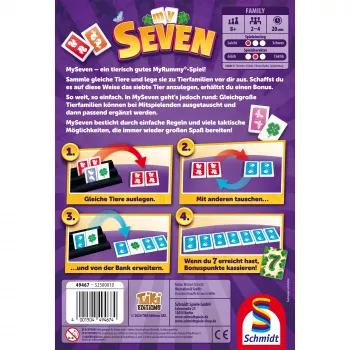 MySeven, Brettspiel