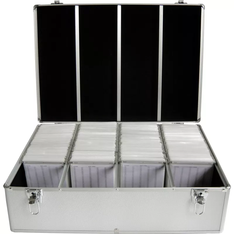 Box case MediaRange BOX78 für 1000 Discs Silber