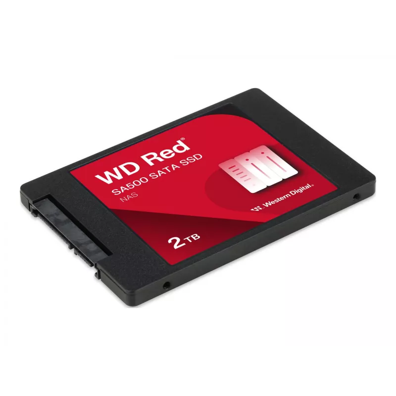 SSD-Laufwerk Western Digital Red SA500 2TB 2,5 Zoll SATA III, 3D-NAND, NAS