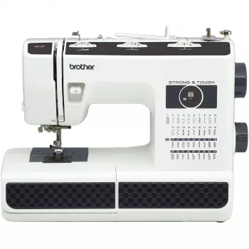 Halbautomatische elektromechanische Nähmaschine Brother HF37 Weiß