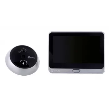 EZVIZ DP2C Video-Türsprechanlage 2 MP 10,9 cm (4,3 inch) Silber