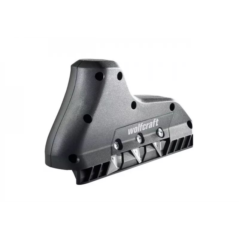 Planer Wolfcraft Dreifach-Kantenplaner 4009000 — graphit, Trapezmesser, geeignet für Gipskartonplatten
