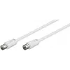 Microconnect COAX050W Koaxialkabel 5 m Weiß