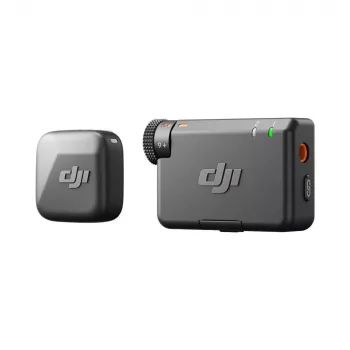 DJI Mic Mini Aufsteckbarer Kameraempfänger Schwarz