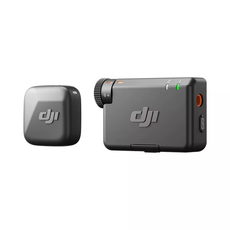 DJI Mic Mini Aufsteckbarer Kameraempfänger Schwarz