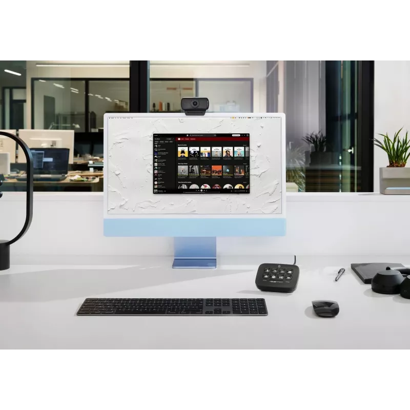 Hardware Stream Deck Elgato Neo schwarz 10GBJ9911 — anpassbare Tasten für Shortcuts und Makros