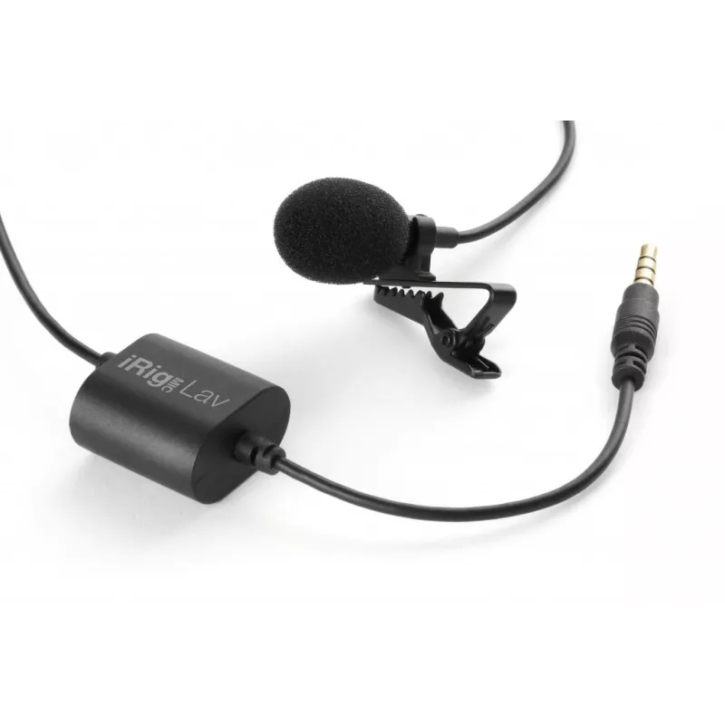 IK Multimedia iRig Mic Lav 2er-Pack – Mikrofon-Kit