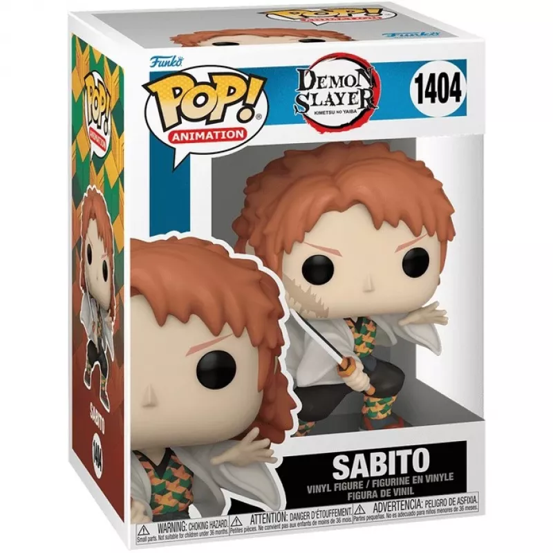 Funko Pop Figur Demon Slayer Sabito ohne Maske 10 cm