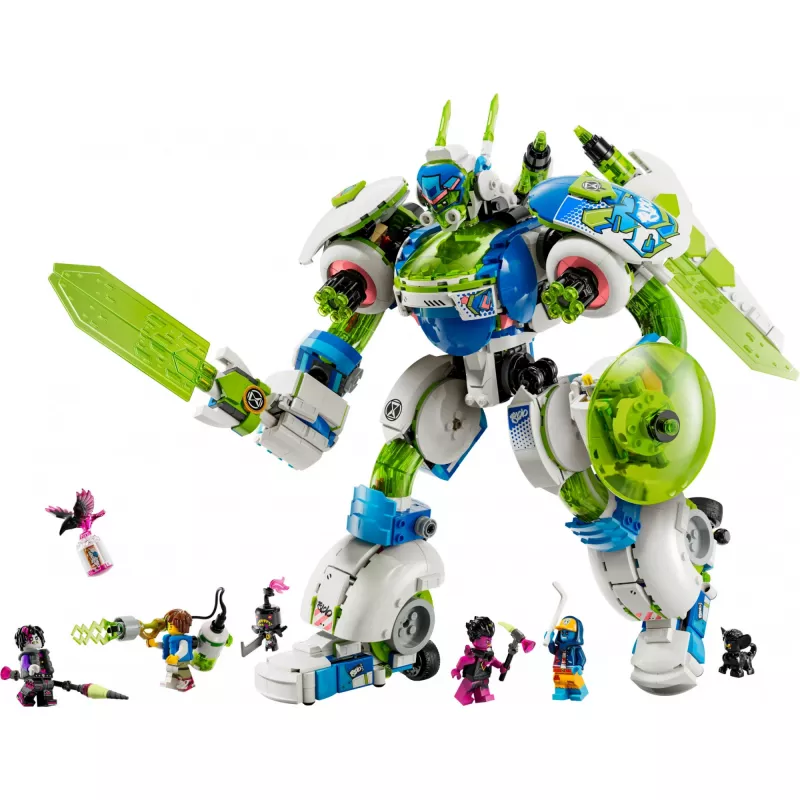 Bauspielzeug LEGO Mateo und Z-Blob der Ritter-Mech Set 71485 — Minifigur und baubarer Mech-Spielset