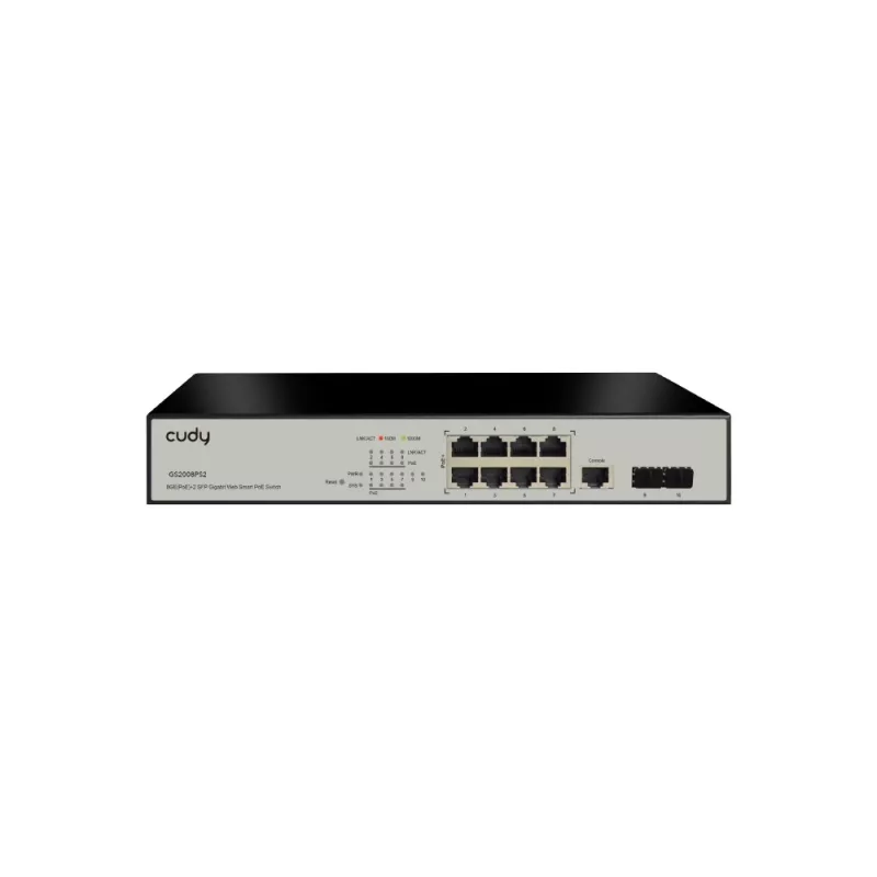 Managed Switch Cudy GS2008PS2 L2 Gigabit Ethernet 8 Ports PoE