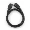 Gembird PC-189 Netzkabel Schwarz C14-Kupplung