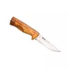 Feststehendes Messer HELLE Eggen 12C27 — Edelstahlgriff, kompaktes Outdoor-Messer