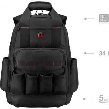 Notebook-Rucksack Wenger 653723 für 40,6 cm (16 Zoll) Laptops, Tragbarer Rucksack