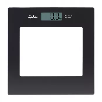Elektronische Personenwaage JATA 290 Square Schwarz