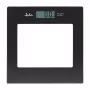 Elektronische Personenwaage JATA 290 Square Schwarz