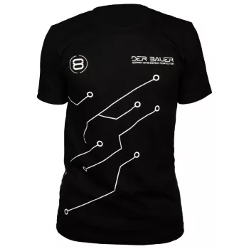 T-Shirt der8auer PCB-Design, Größe M — der8auer Markenbekleidung