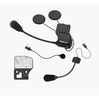 Montagekit Sena SC-A0354 universeller Helm-Clip mit HD-Lautsprechern und Mikrofon, schwarz