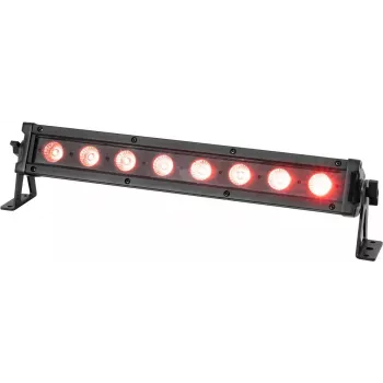LED T-Bar EUROLITE 51914098 8 QCL IP-zertifizierte Lichtleiste, 8 QCL LEDs, wettergeschützt