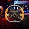 Sim-Racing-Lenkradkranz Asetek SimSports GT Rim Closed D Leder orange