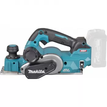 Akku-Hobel KP001GZ, 40 Volt, Elektrohobel Blau/Schwarz, ohne Akku und Ladegerät