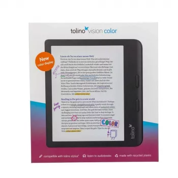 Tolino E-Book-Reader Touchscreen Wi-Fi Schwarz