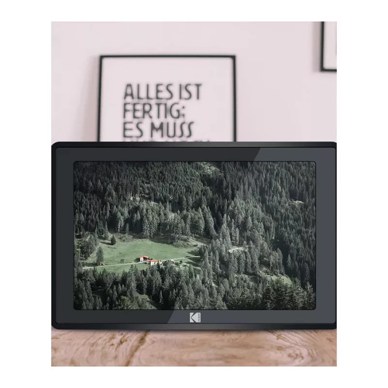 Digitaler Bilderrahmen Kodak RCF-106 10 Zoll Weiß — 10-Zoll-Display, digitaler Diashow-Rahmen