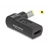 DeLOCK Adapter USB Type-C Buchse auf HP 4,8 x 1,7 mm Stecker 90° abgewinkelt