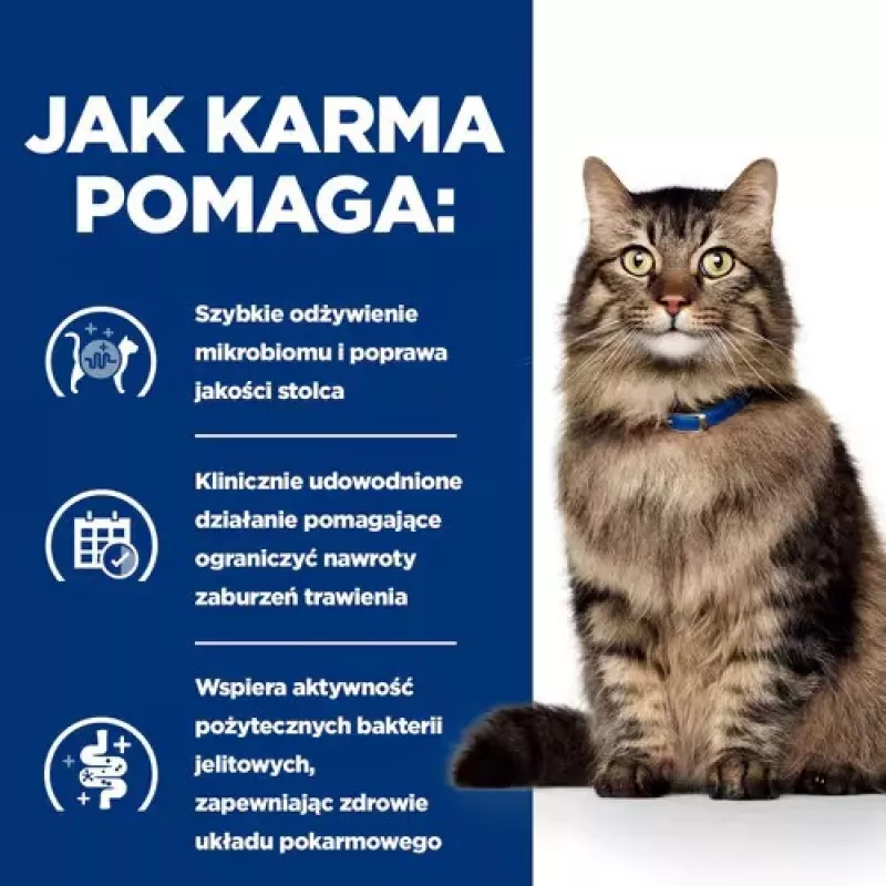 HILL'S PD Gastrointestinal Biome - Trockenfutter für Katzen - 1,5 kg