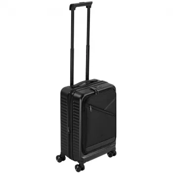 Kabinenkoffer Rivacase 8180 Clark ECO – Handgepäck, Hartschale, schwarz