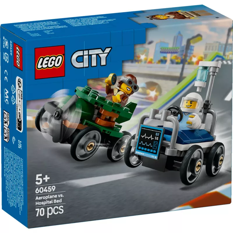 LEGO CITY 60459 Flugzeug gegen Krankenhausbett
