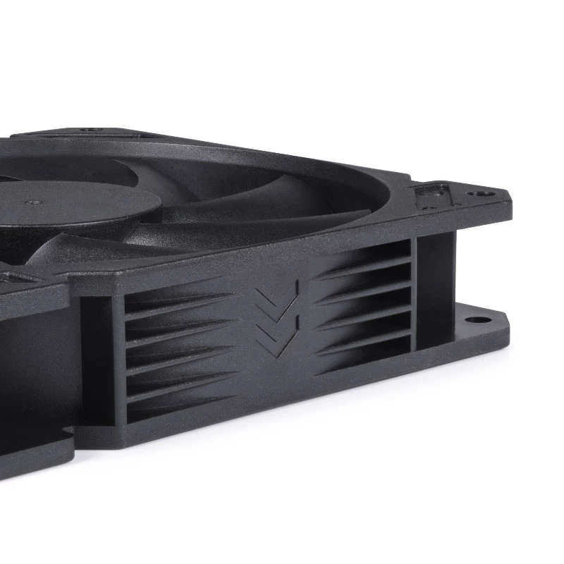 Lüfter Alphacool 12 cm 3000 U/min 7,83 mmH2O Doppeltes Kugellager Schwarz 120x120x25 mm