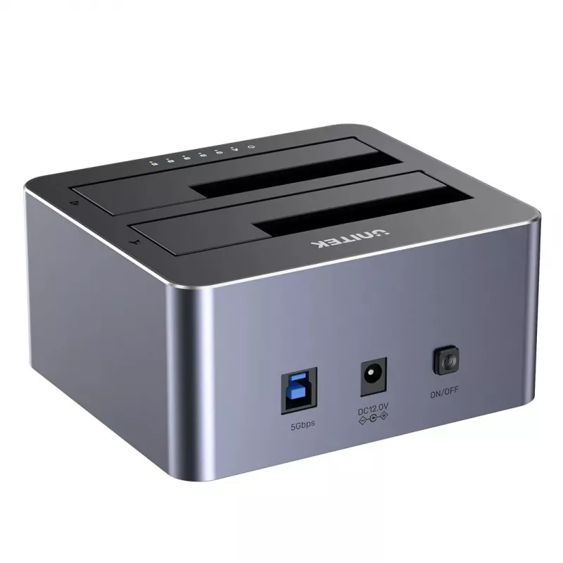 Unitek Klonstation 2X SATA 2,5/3,5 USB 5GB
