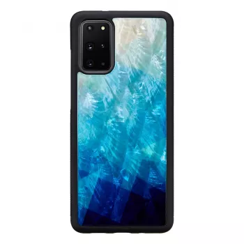 Schutzhülle iKins für Samsung Galaxy S20+ — blue lake Schwarz finish