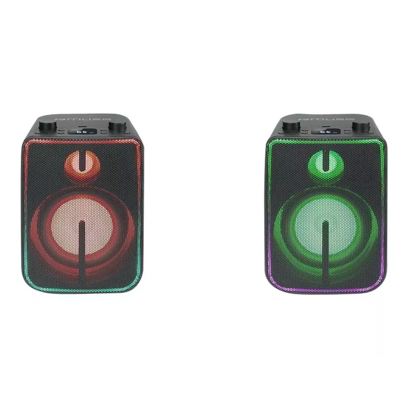 Tragbarer Monolautsprecher Muse M-1802 DJ Schwarz