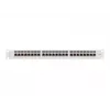 Patchpanel 1U LANBERG PPS7-1024-S – 24-Port, Cat7, F/UTP, Metall, 1U (445×102×44,5 mm)