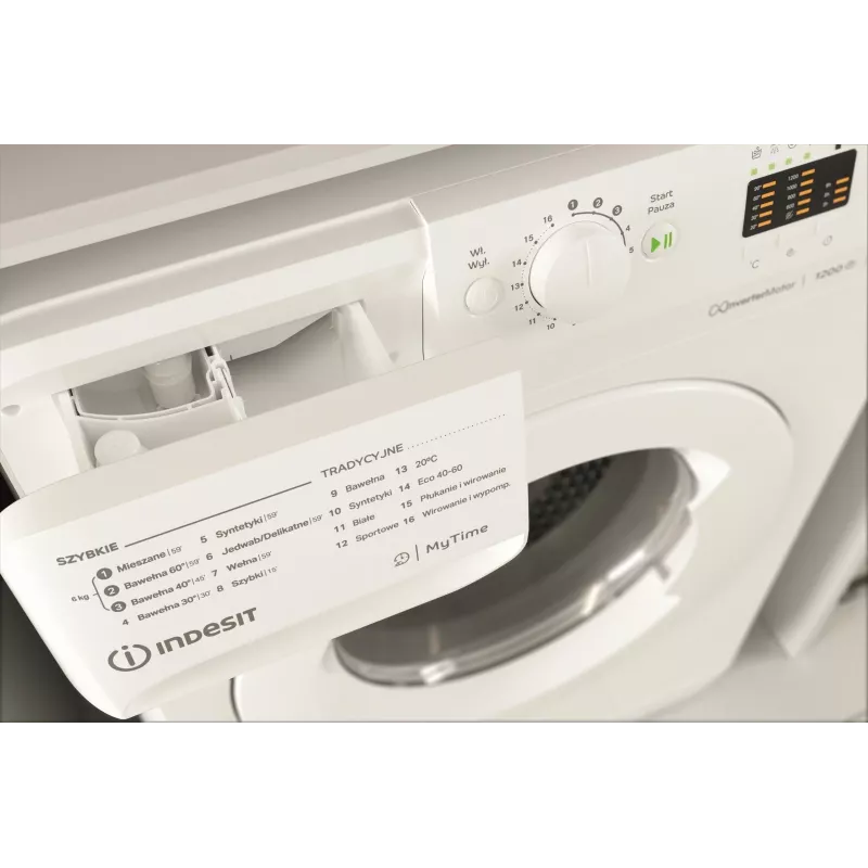 Waschmaschine Indesit MTWSA 61294 W PL 1200 U/min 6 kg