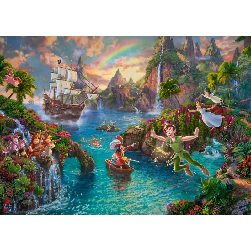 Jigsaw puzzle Schmidt Spiele Disney Peter Pan 1000 pcs Cartoons