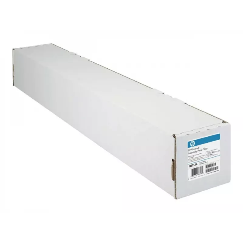HP Fotopapier Hochglanz 24-Zoll-Rolle 610 mm x 30,5 m 200 g/m²