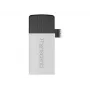 Transcend JetFlash Mobile 380 - USB-Flash-Laufwerk - 16 GB - USB 2.0 - Silber (TS16GJF380S)