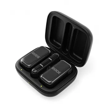 Drahtloses Mikrofonsystem Rode Wireless Micro Lightning — omnidirektional, 48 kHz, 24-Bit, 100 m Reichweite, 7 h Batterie