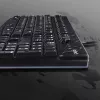 Logitech Desktop MK120 Combo, schwarz, kabelgebunden, Schweizer Layout, 920-002504