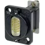 Neutrik D-SUB Adapter D-SUB-Stecker 15pol. - D-SUB-Buchse 15pol. NADB15MF-B 1 St. (NADB15MF-B)
