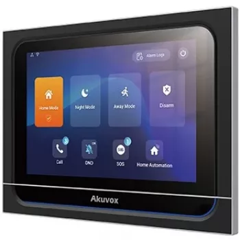 Smart Home-Zentralsteuereinheit Akuvox X933H Schwarz 7 Zoll Touchscreen
