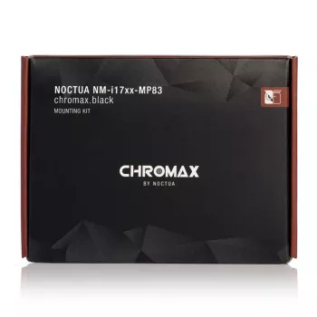Montagekit Noctua NM-I17XX-MP83 chromax.Schwarz für LGA1700-kompatible Noctua-Kühler